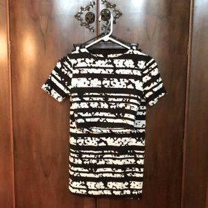 Leith Two Piece Skirt and Crop Top Set Back White